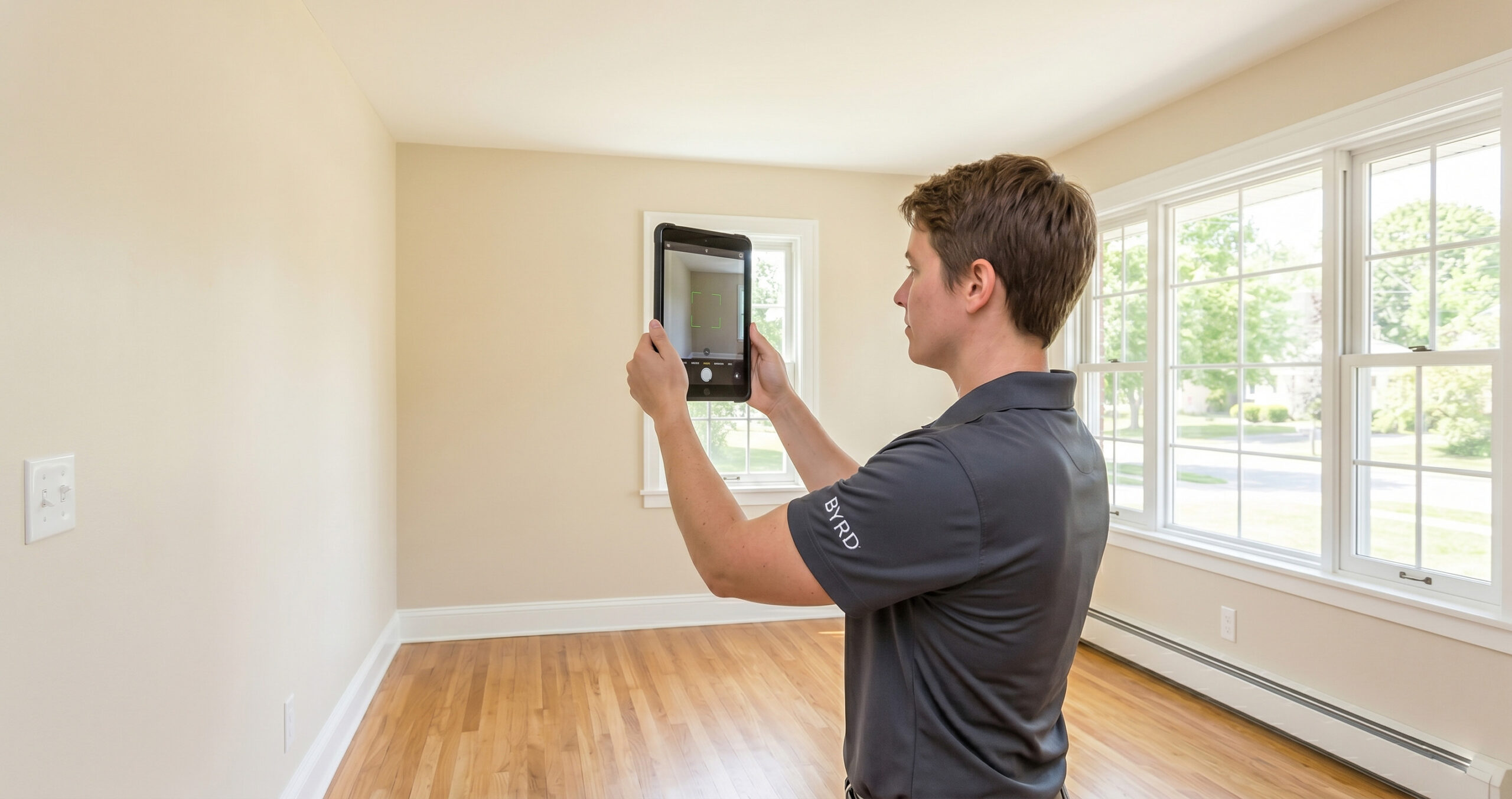 Byrd Property Management rental inspection in Henrico Virginia